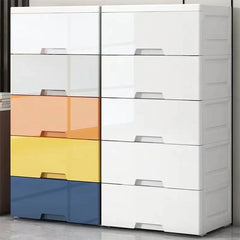 3/4/5/6/7 layers Multifunction Drawer Storage Cabinet Dustproof Wardrobe Sundries Cabinet
