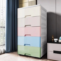 3/4/5/6/7 layers Multifunction Drawer Storage Cabinet Dustproof Wardrobe Sundries Cabinet